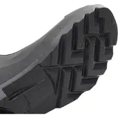 vidaXL Gummistiefel mit Herausnehmbarem Innenfutter Schwarz Gr. 44 PVC