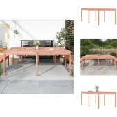 vidaXL Gartentisch 203,5x100x76 cm Massivholz Douglasie - Gartentische