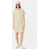 Camel active Hemdblusenkleid mit Knopfleiste in Gelb | Gr.: XL