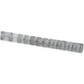 vidaXL Wildzaun Feuerverzinkt 1000 x 120 x 0,18 cm Eisen