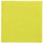 Papstar Servietten 1/4-Falz, 24x24 cm limonengrün, "DAILY Collection" | Folie (20 Stück)