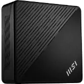 MSI Cubi 5 12M-262BEU, 0.66L sized PC, Mini-PC Barebone, Ethernet/LAN, Wi-Fi 6E (802.11ax), 65 W