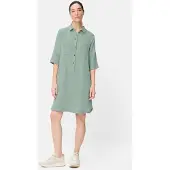 Camel active Sommerkleid mit Knopfleiste in Jadeblau | Gr.: XL