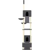 vidaXL "Winter Sale" Kratzbäume - Grau Kratzbaum Deckenhoch Dunkelgrau 277-303cm DE1515591