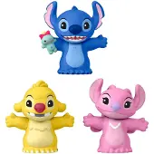 Fisher-Price Little People Collector Set DISNEY Stitch & die Cousins Sonderedition für Fans, 3 Figuren, Sammelfigur, Cartoon
