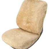 IWH KFZ-Lammfellsitzbezug beige