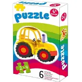 Kukuryku Pierwsze puzzle Pojazdy