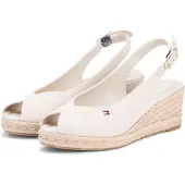Tommy Hilfiger Espadrilles Mid Wedge Espad Slingback FW0FW09228 Beige