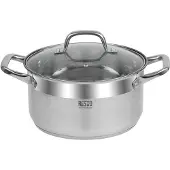 Resto Libra, 4,6 l, Rund, Edelstahl, Glas, Edelstahl, Edelstahl, Edelstahl