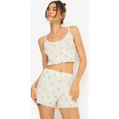 LASCANA Shorty Set, 2 tlg. All-over Print