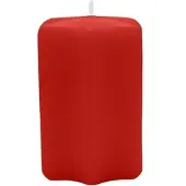 Kopschitz Kerzen Sternkerzen Weihnachtsrot Erdbeere 80 x Ø 60 mm, 8 Stück