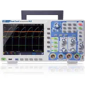 Peaktech P 1341 – 4-Kanal Digital-Oszilloskop | 100 MHz | 1 GS/s | 8″ TFT | USB & LAN | FFT, XY-Modus & Frequenzzähler