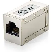 Equip Cat.6A geschirmter modularer Inline-Koppler, RJ-45, RJ-45, Metallisch