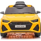 Wisam Leantoys Elektrischer Gehwagen Audi RS6 BRD-2118 Gelb