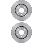 Valeo 2 Bremsscheiben Vorderachse belüftet Ø 65 mm 20 mm für u.a. SEAT CORDOBA