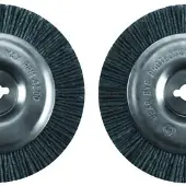 Westfalia Nylon Fugenreinigungsbürsten 2er Set für Multifunktionsreiniger
