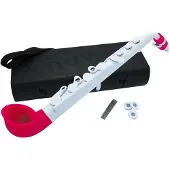 NUVO jSax weiß mit rosa trimmen 2.0