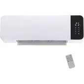 Emerio Wandheizung WH-133172 – 20 m² – Wandmontage – 2 Heizstufen – Einstellbarer Thermostat – Fernbedienung – Timer - Fenster-offen-Erkennung