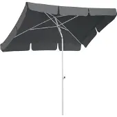 Schneider-Schirme Schneider Sonnenschirm Ibiza anthrazit 180 x 120 cm