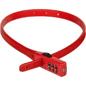 Kryptonite Click Lock Zahlen-Kabelschloss 10 Millimeter 45 Zentimeter 3-stell....