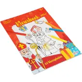 Grafix Malbuch Sinterklaas mit insgesamt 64 Malseiten für Kinder und Erwachsene