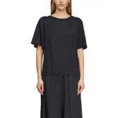 Comma T-shirts Marine Größe: 34 | Ausgestellte Hosen Outlet | Damen