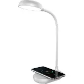 BigBen Interactive , Qi 15W kabellose Ladestation mit Tischlampe 4000K, Silber