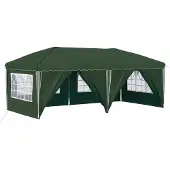 vidaXL Pop-up Partyzelt 575 x 288 x 245 cm Grün