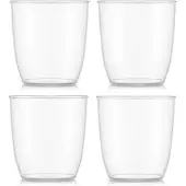 Bodum Wasserglas Kvadrant Kunststoff Transparent 350 ml (4er-Set)