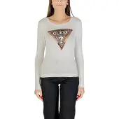 Guess Marciano GUESS Ls Cn Leo Triangle T Cream White Größe: XL | Hemden Outlet | Damen | Weiß