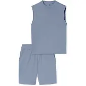Schiesser Herren Pyjama ModernSchlafanzug, Pyjama Set, Nachtwäsche