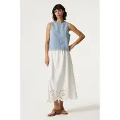 Garcia damen Rock, L, Weiss