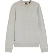 BOSS Sweatshirt aus Baumwoll-Terry mit Logo-Patch Grösse S