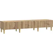 vidaXL TV-Schränk 147 x 34,5 x 30 cm Artisan-Eiche Holzwerkstoff