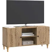 vidaXL TV-Schränk 102 x 34,5 x 50 cm Artisan-Eiche Holzwerkstoff