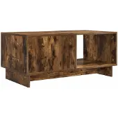 vidaXL Couchtisch Räuchereiche 90 x 50 x 40 cm Holzwerkstoff