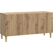 vidaXL TV-Schränk 99 x 34,5 x 50 cm Artisan-Eiche Holzwerkstoff