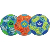 Schildkröt Ball Neopren Beachsoccerball, Größe 5, Ø 21 cm, normale Größe, farblich sortiert, griffige textile Oberfläche, salzwasserfest, ideal für Strand & Garten, 970287