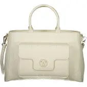 Mario Valentino Bianco Polyurethan Damenhandtasche