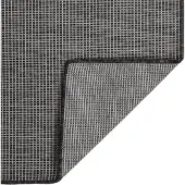 vidaXL Outdoor-Teppich Flachgewebe 100x200 cm Grau