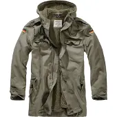 Brandit BW Parka Flag Jacke, oliv, 2XL