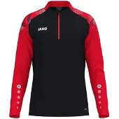 Jako Herren Trainingstop Ziptop Sonic 8626-812 3XL - Schwarz/Rot - 3XL