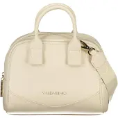 Mario Valentino Elegante Beige Damenhandtasche mit Recyclingmaterial und Vielseitigkeit