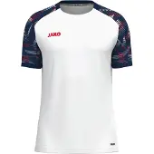 Jako Herren T-Shirt Sonic 6126-039 3XL - Weiß/Marine/Rot - 3XL