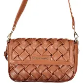 Mario Valentino Elegante braune Damentasche mit vielseitigen Trageriemen und Details