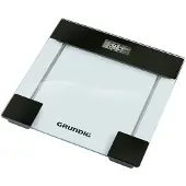 Grundig digitale Personenwaage 180kg - transparentes Glas LCD