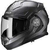 LS2 FF901 Advant X Solid Matt Titanium Klapphelm Größe XL