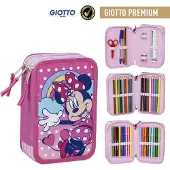 Cerda Disney Cerdà 2700001260, Weiches Federmäppchen, Polyester, Mehrfarbig, Abbildung, Reißverschluss, Minnie