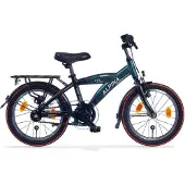 Alpina sport Alpina Yabber, Kinder, Männlich, Aluminium, Schwarz, Grün, 40,6 cm (16"), Fixed-gear