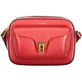 Coccinelle Elegante Damenhandtasche in Rot: Verstellbare Umhängetasche mit Taschen